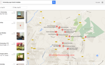 Masukkan Homestay Di Google Map 2